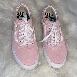Unisex Pink Vans women’s size 12, men’s size 10.5